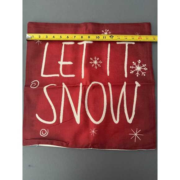 Christmas Throw Pillow Covers Christmas Decorations 18in x 18in NEW (4pack) - Picture 2 of 9